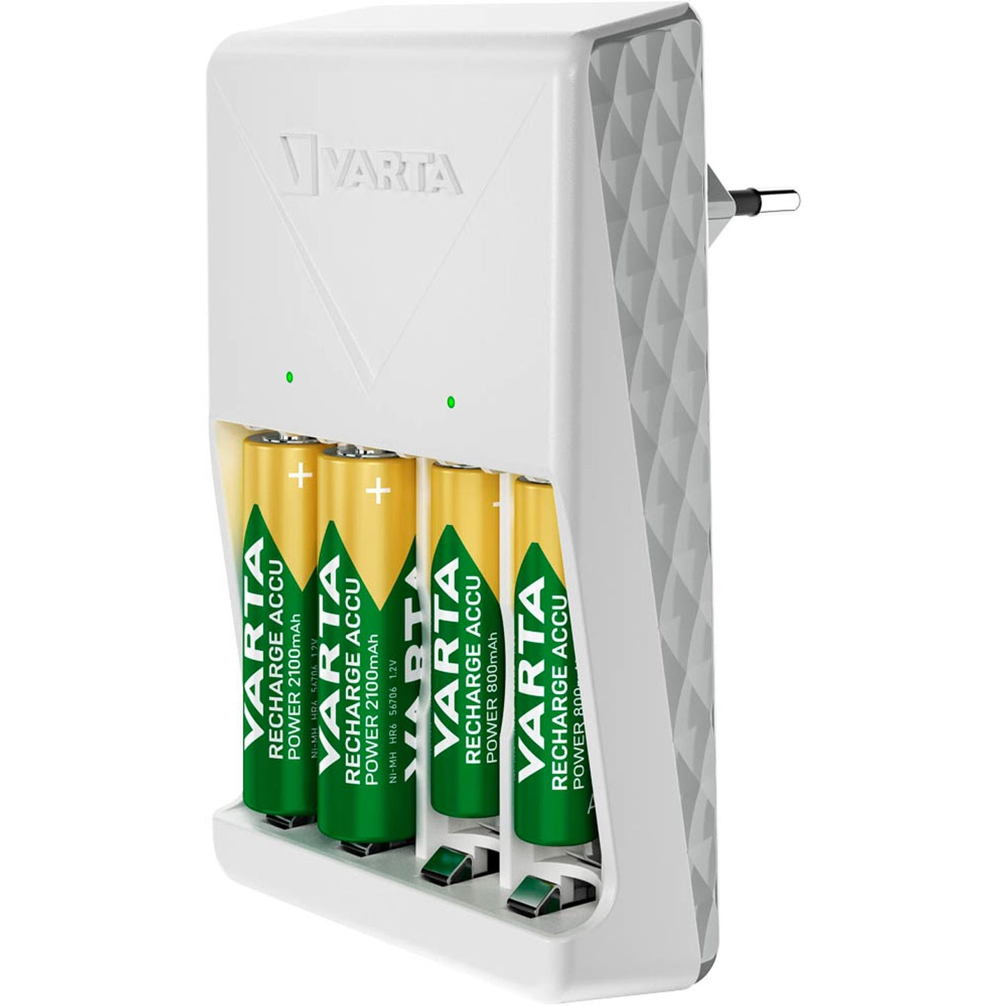 VARTA Plug Charger Akku-Schnellladegerät inkl. Akkus | 57657101451