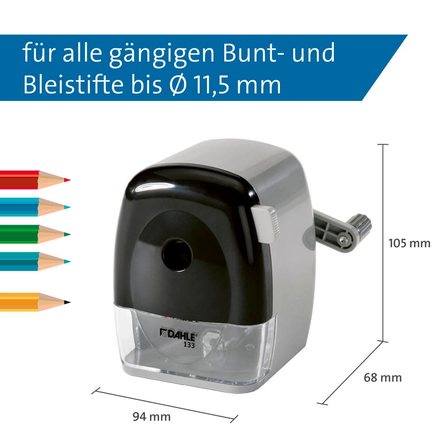 DAHLE Spitzmaschine 133 grau | 00133-21281