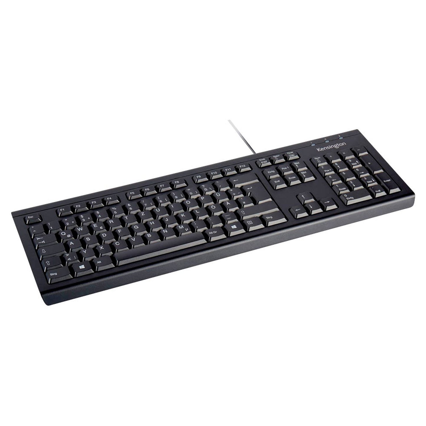 Kensington ValuKeyboard Tastatur kabelgebunden schwarz | 1500109DE
