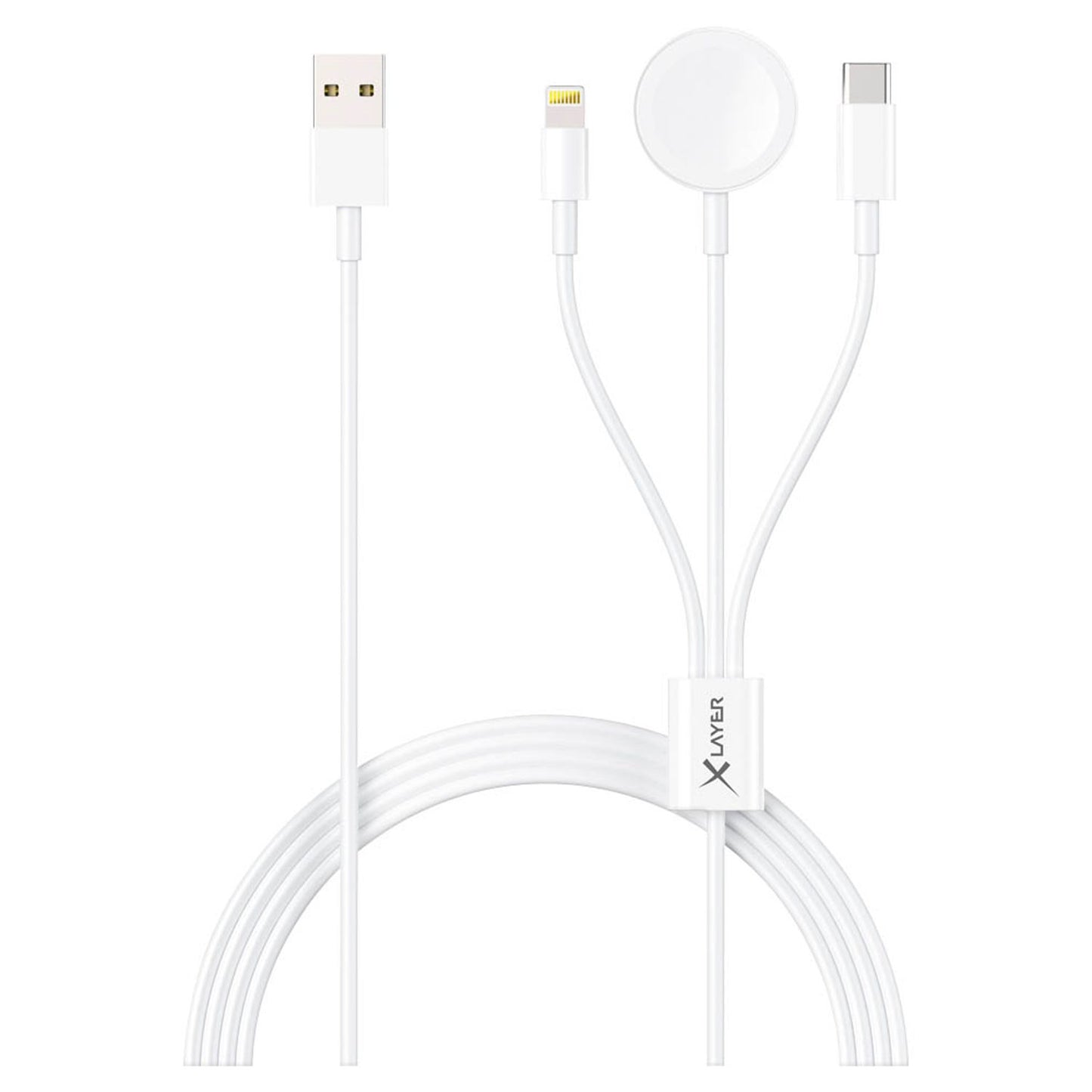 XLAYER Induktive Ladestation weiß, Kabellänge: 1,5 m, 22,5 Watt | 219321