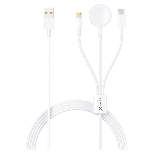 XLAYER Induktive Ladestation weiß, Kabellänge: 1,5 m, 22,5 Watt | 219321