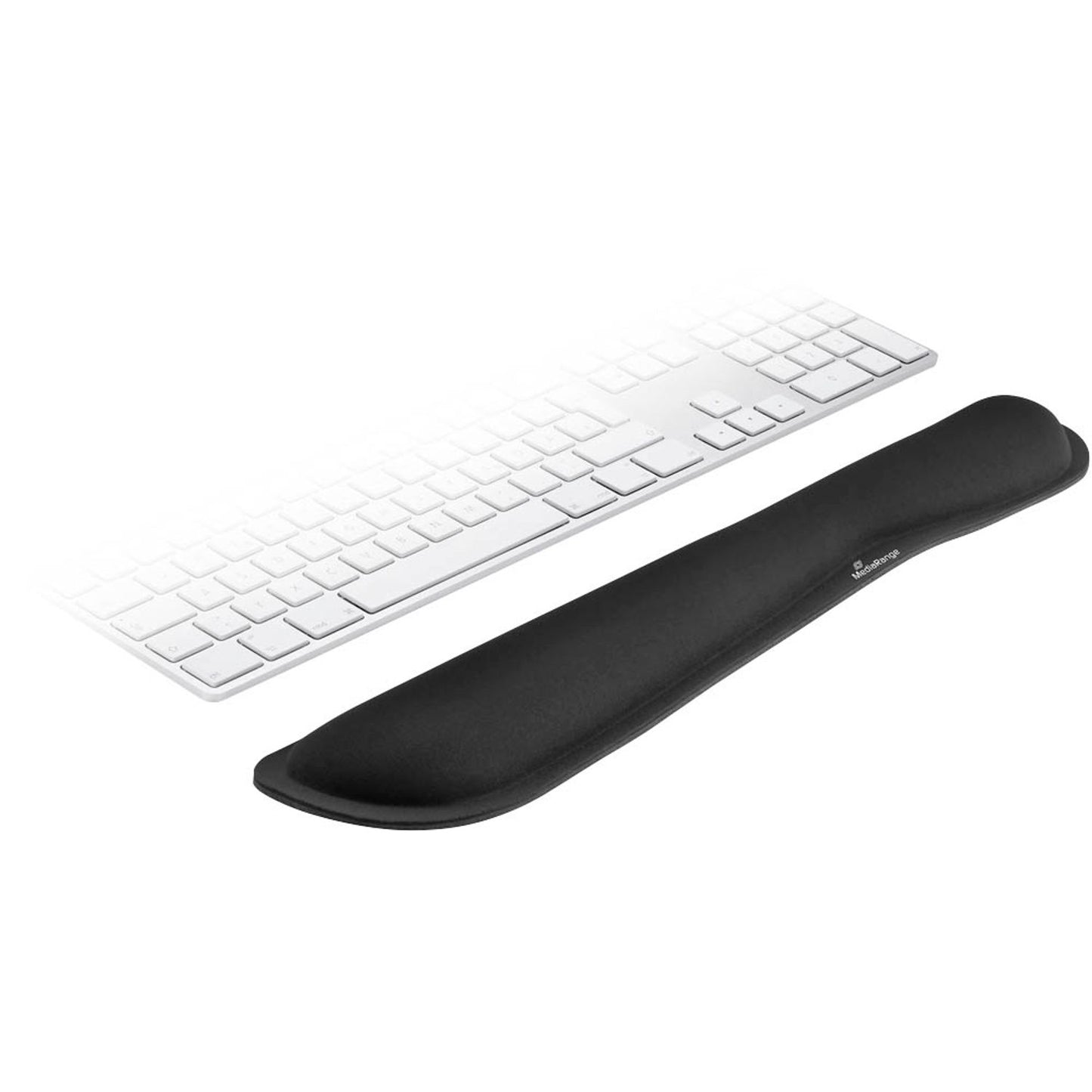 MediaRange Tastatur-Handballenauflage schwarz | MROS252