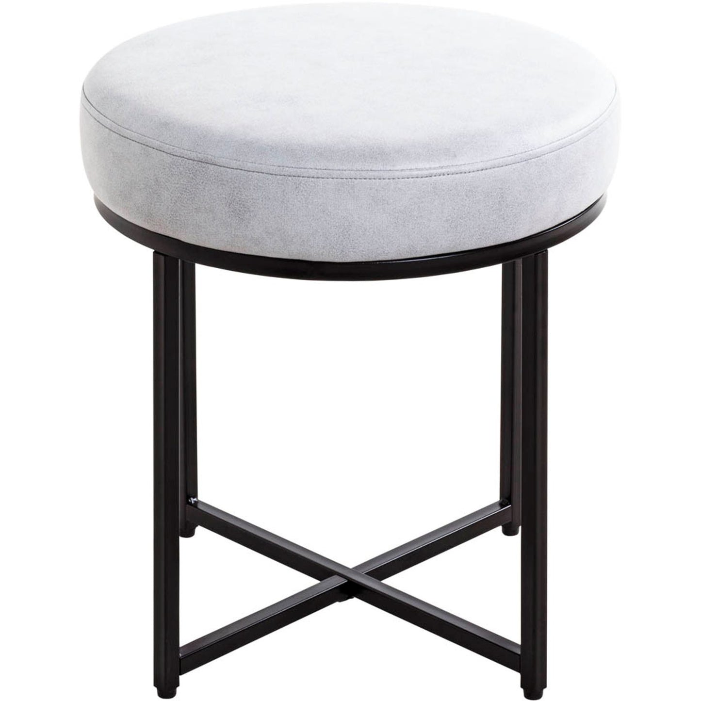 HAKU Möbel Hocker grau | 25128
