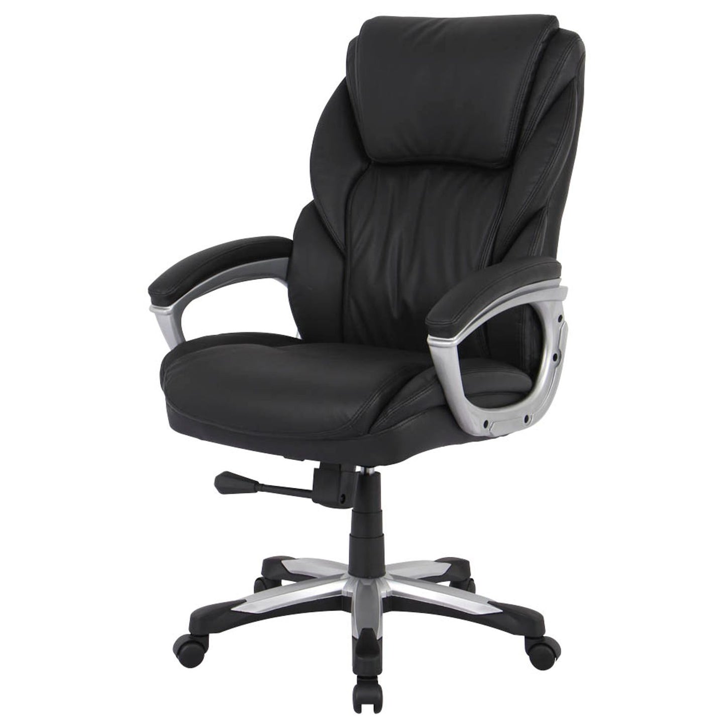 neutral XXL Chefsessel, Kunstleder schwarz, Gestell schwarz | 10005
