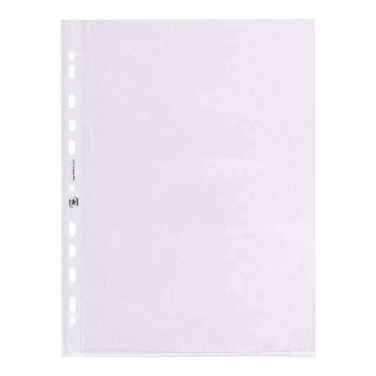 OXFORD Prospekthüllen "Premium" DIN A4 glasklar glatt 0,11 mm | 100460990 | 1 Pack = 100 St.