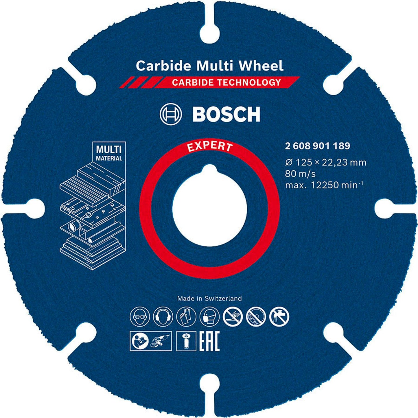 BOSCH Trennscheibe EXPERT Carbide Multi Wheel | 2608901189