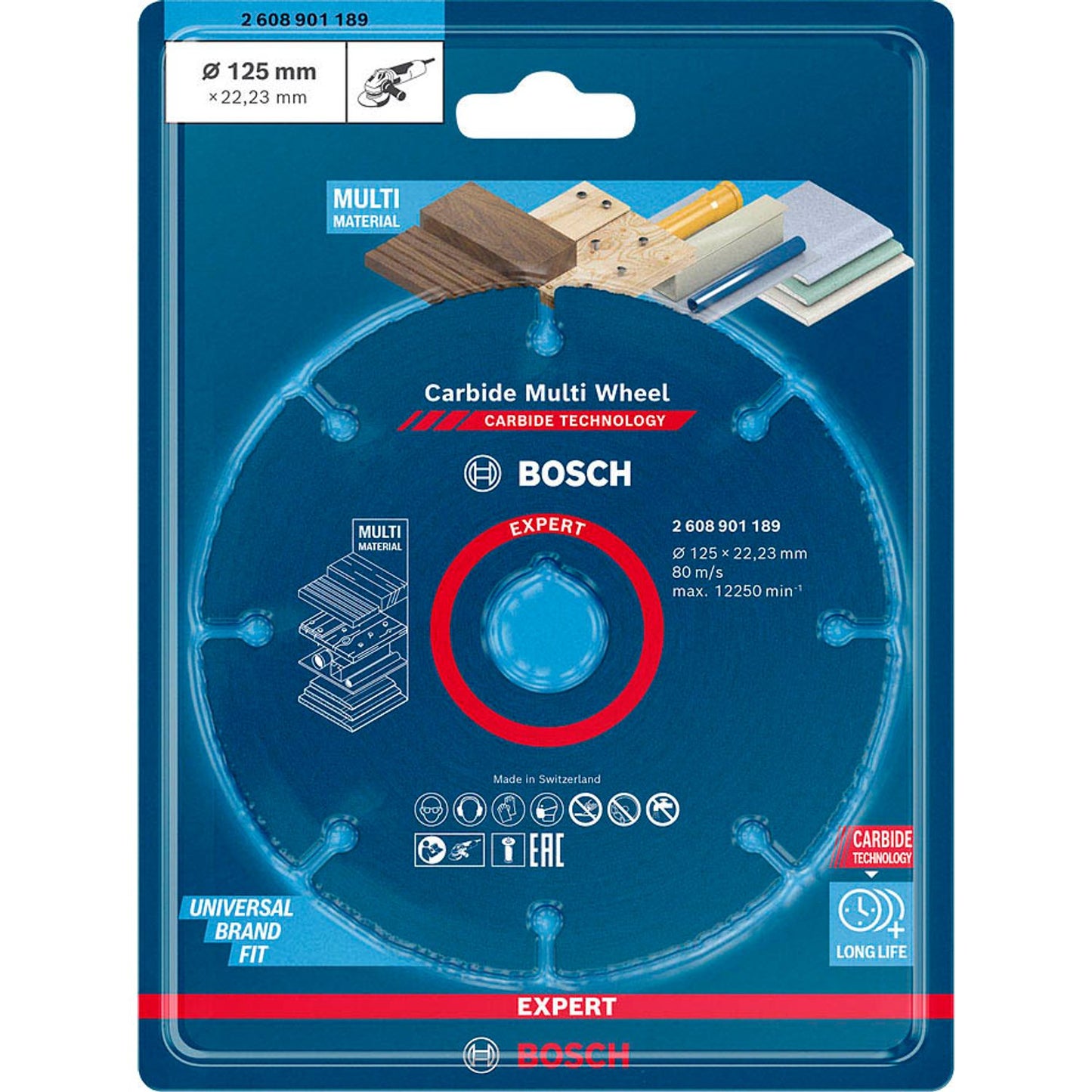 BOSCH Trennscheibe EXPERT Carbide Multi Wheel | 2608901189