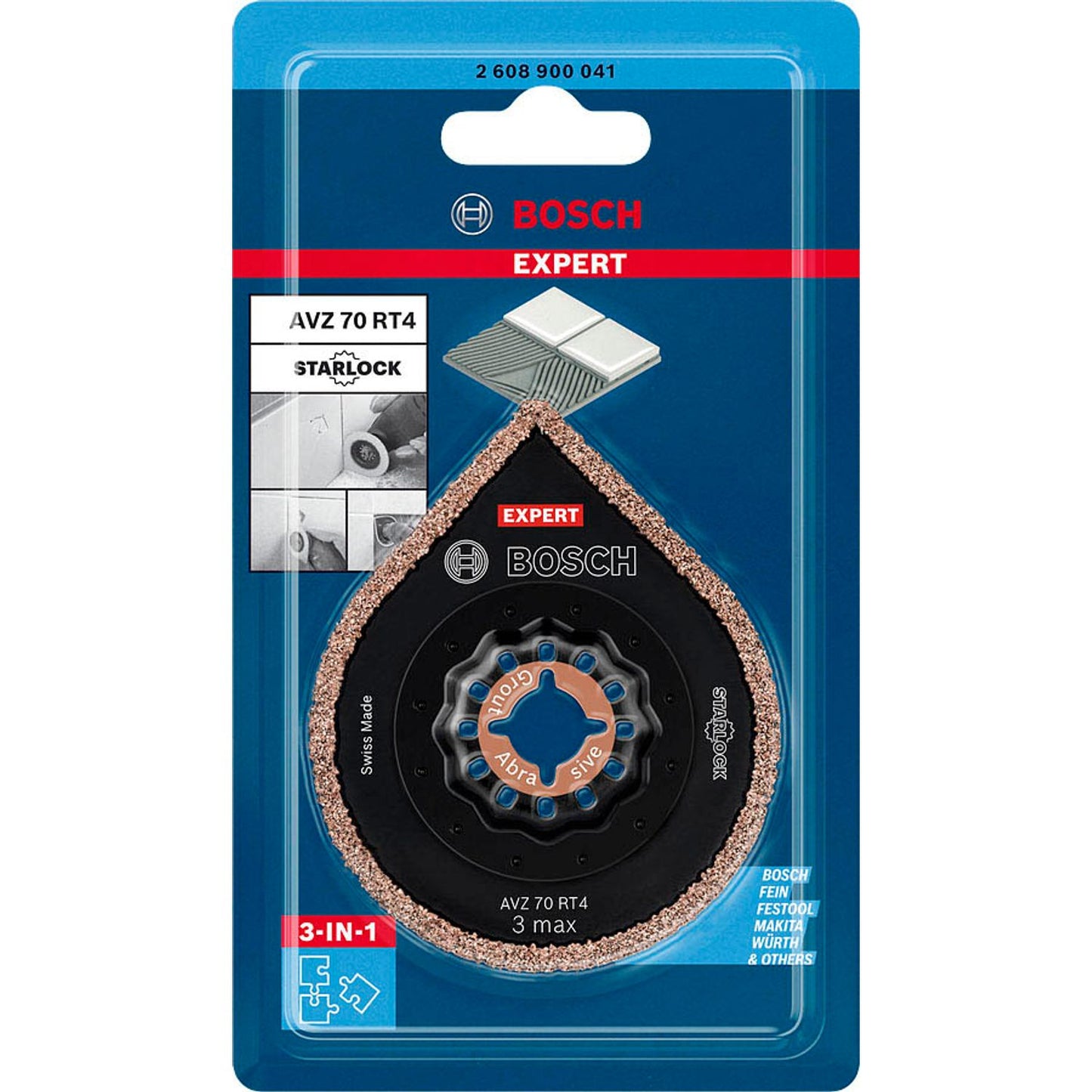 BOSCH EXPERT AVZ 70 RT4 Carbide-RIFF Mörtelentferner 70,0 mm | 2608900041
