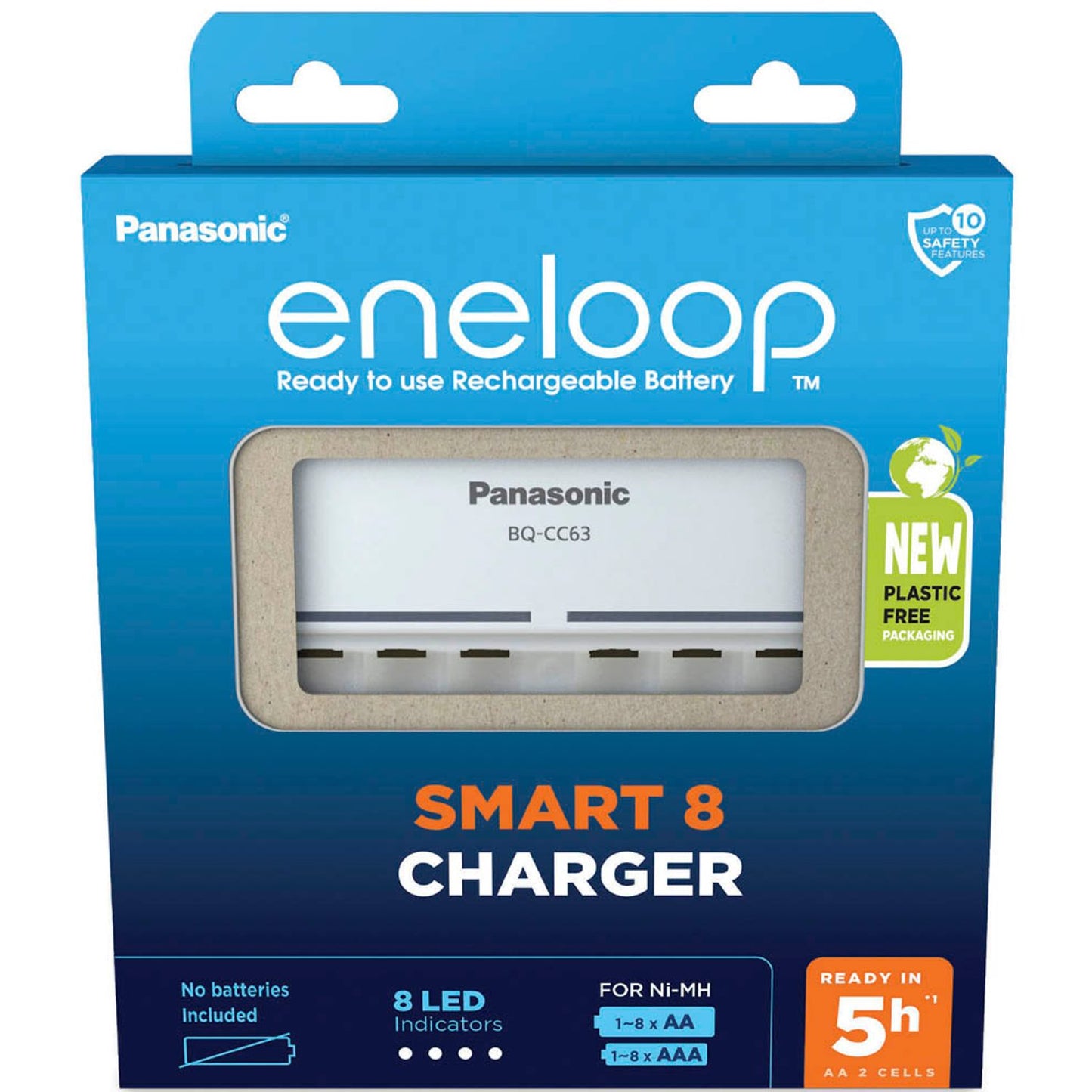 eneloop Smart 8 Charger BQ-CC63 Akku-Ladegerät | 5,2063E+06