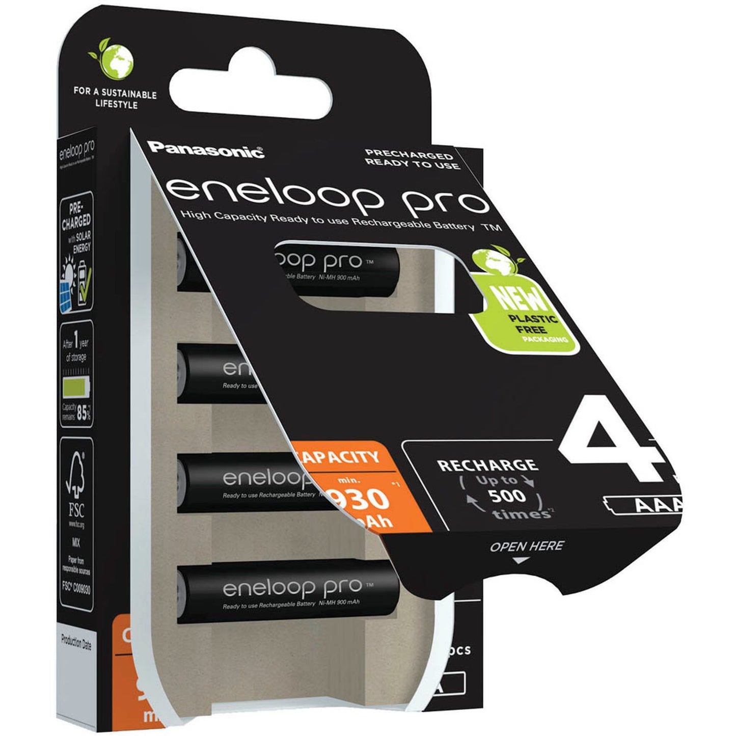 eneloop Akkus pro Micro AAA 930 mAh | 52363199 | 1 Pack = 4 St.