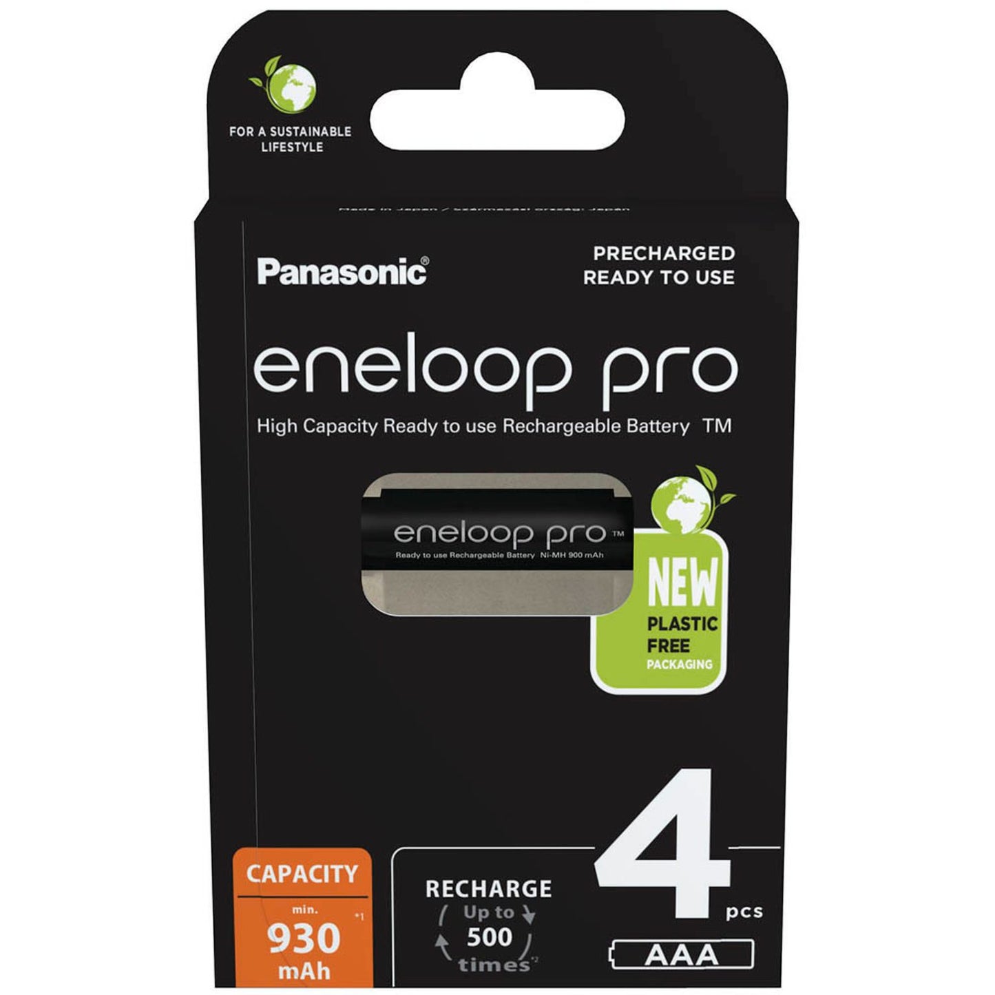 eneloop Akkus pro Micro AAA 930 mAh | 52363199 | 1 Pack = 4 St.