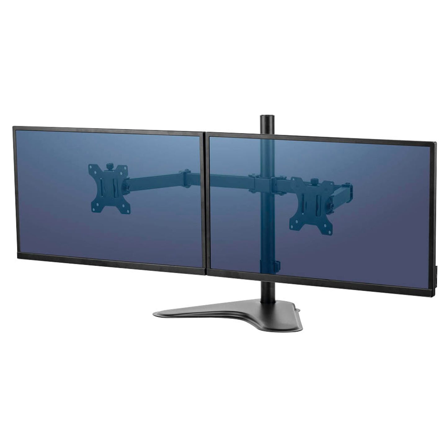Fellowes Monitor-Halterung Seasa schwarz für 2 Monitore, Tischständer | 8043701