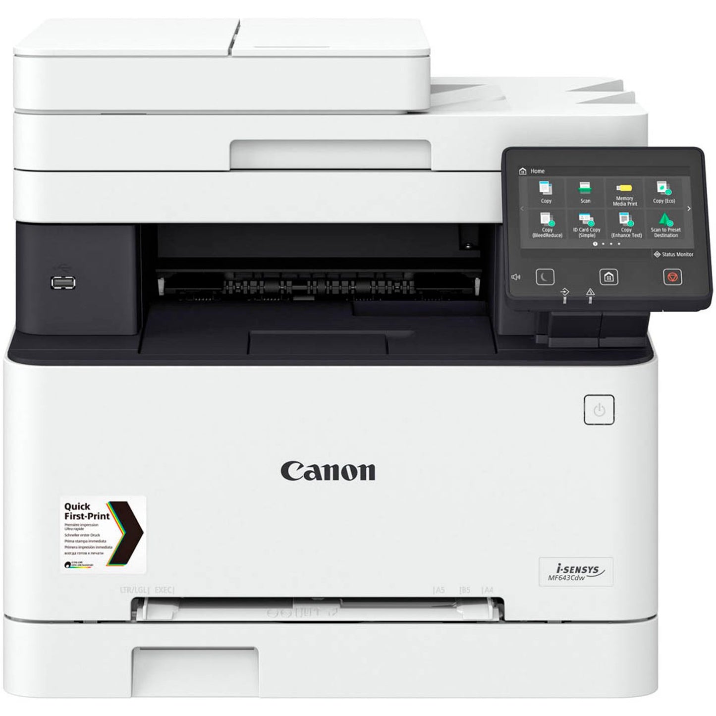 Canon i-SENSYS MF655Cdw 3 in 1 Farblaser-Multifunktionsdrucker grau | 5158C004