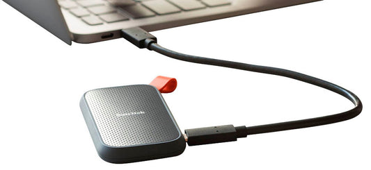 SanDisk Portable SSD externe SSD-Festplatte schwarz