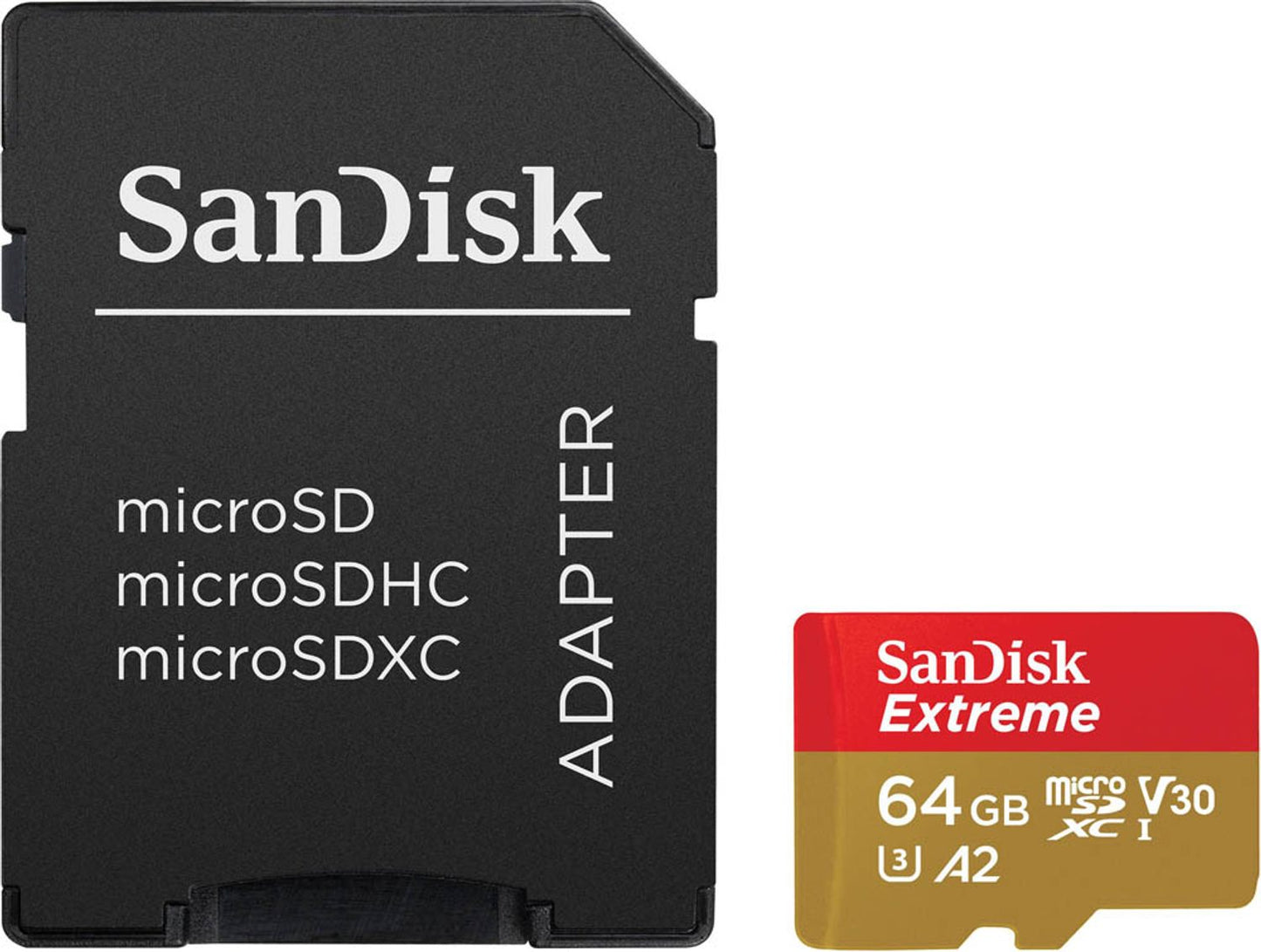 SanDisk Speicherkarte microSDXC-Card Extrem