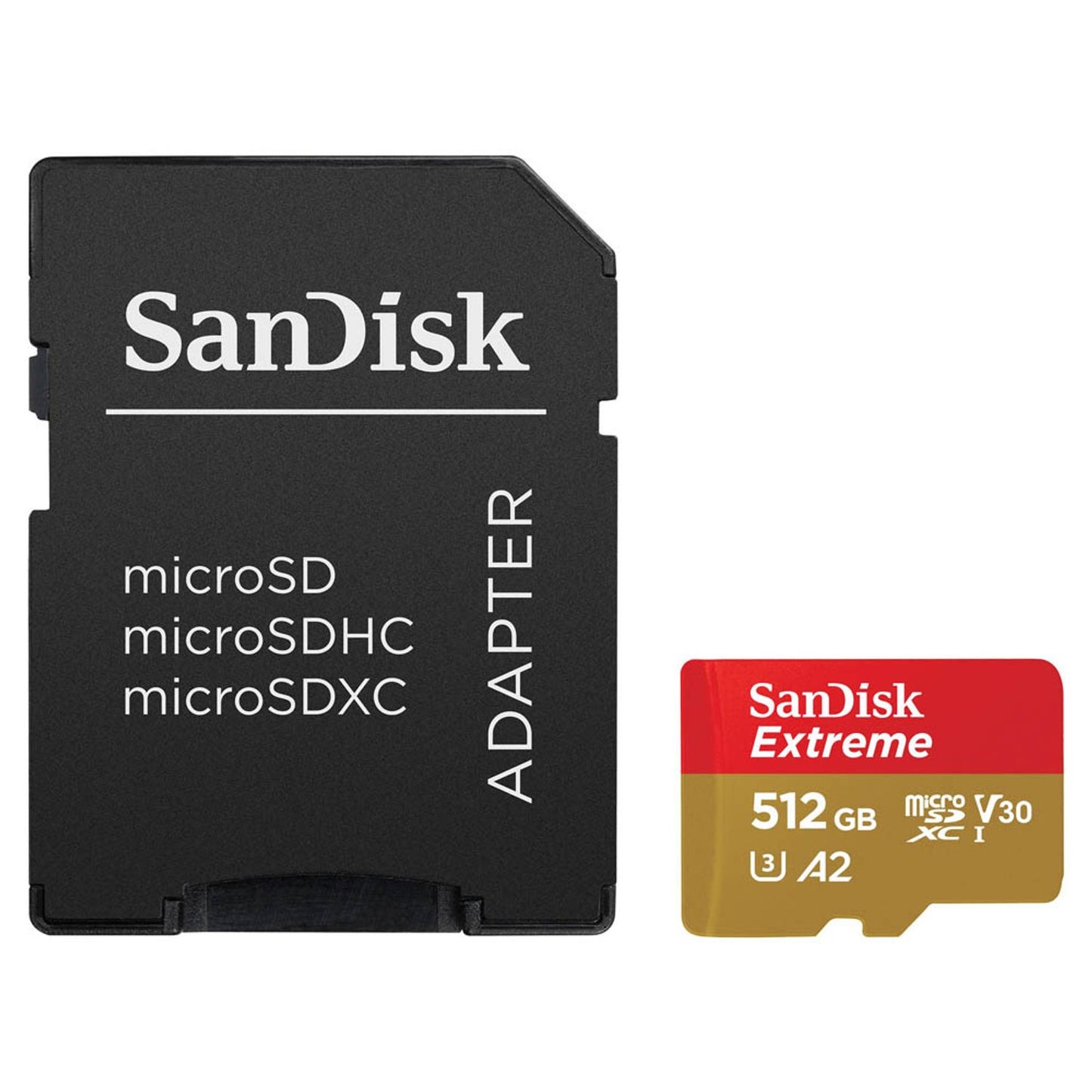 SanDisk Speicherkarte microSDXC-Card Extrem