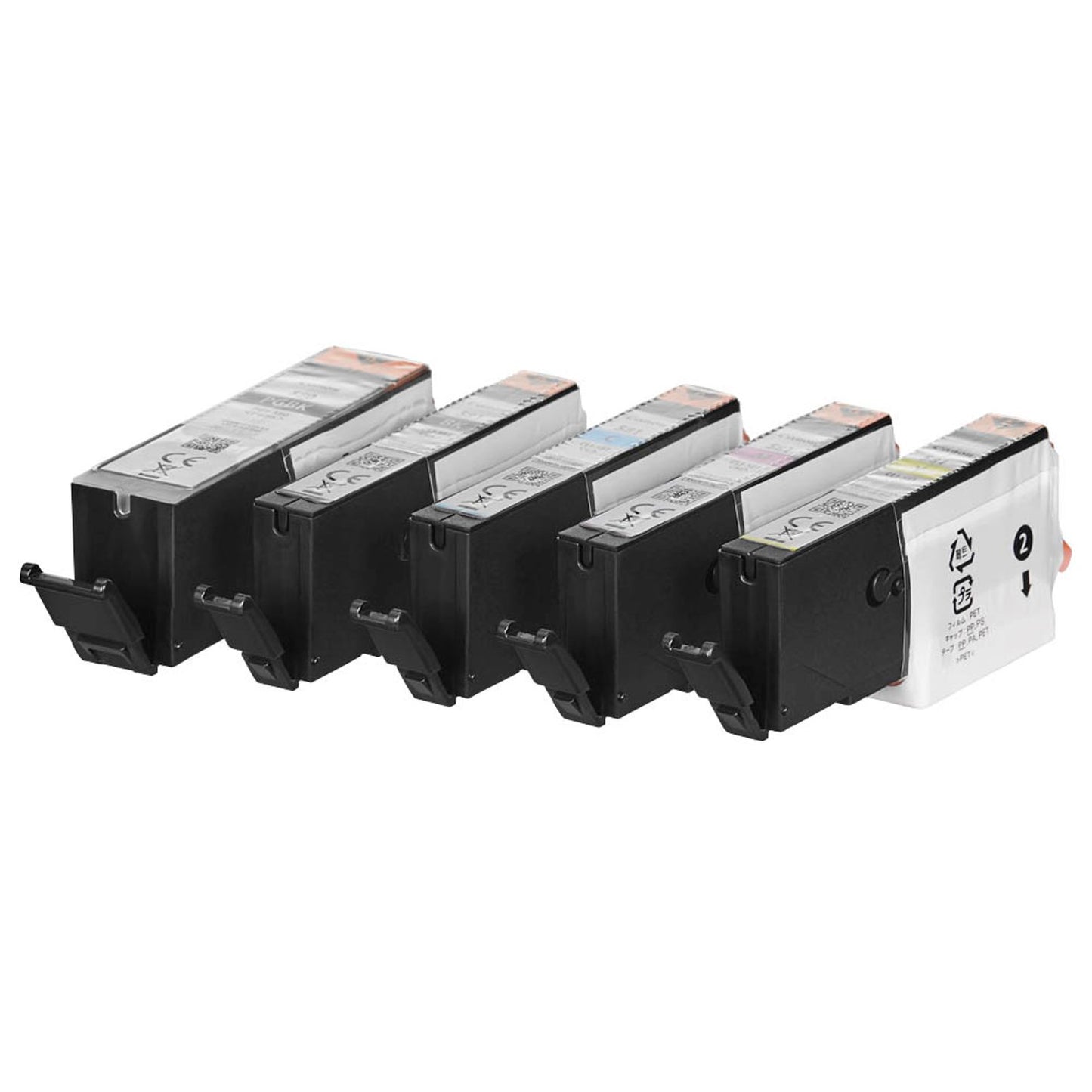 Canon PGI-580 PGBK/CLI-581 BK/C/M/Y schwarz, cyan, magenta, gelb Druckerpatronen, 5er-Set | 2078C007 | 1 Pack = 5 St.