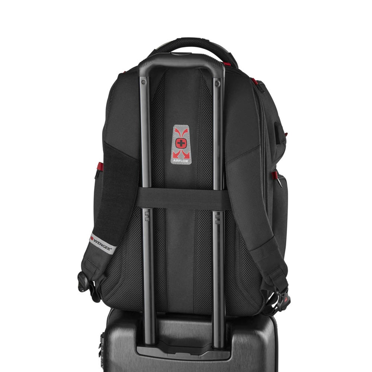 WENGER Laptop-Rucksack PlayerOne Kunstfaser schwarz 29,0 l bis 39,6 cm (15,6 Zoll) | 611650