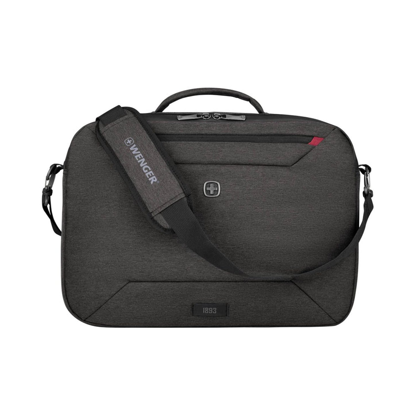 WENGER Laptoptasche MX Commute Kunstfaser grau bis 40,6 cm (16 Zoll) | 611640