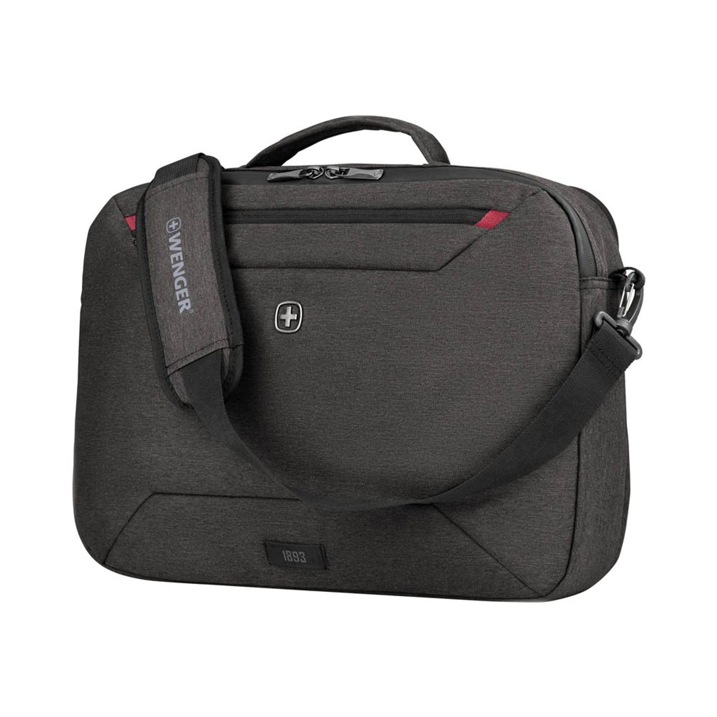 WENGER Laptoptasche MX Commute Kunstfaser grau bis 40,6 cm (16 Zoll) | 611640