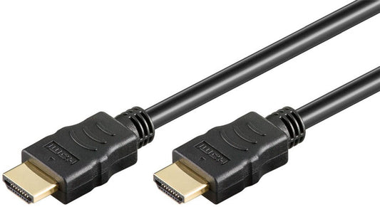 goobay HDMI 2.0 Kabel 10,2 Gbit/s schwarz, 1 St.