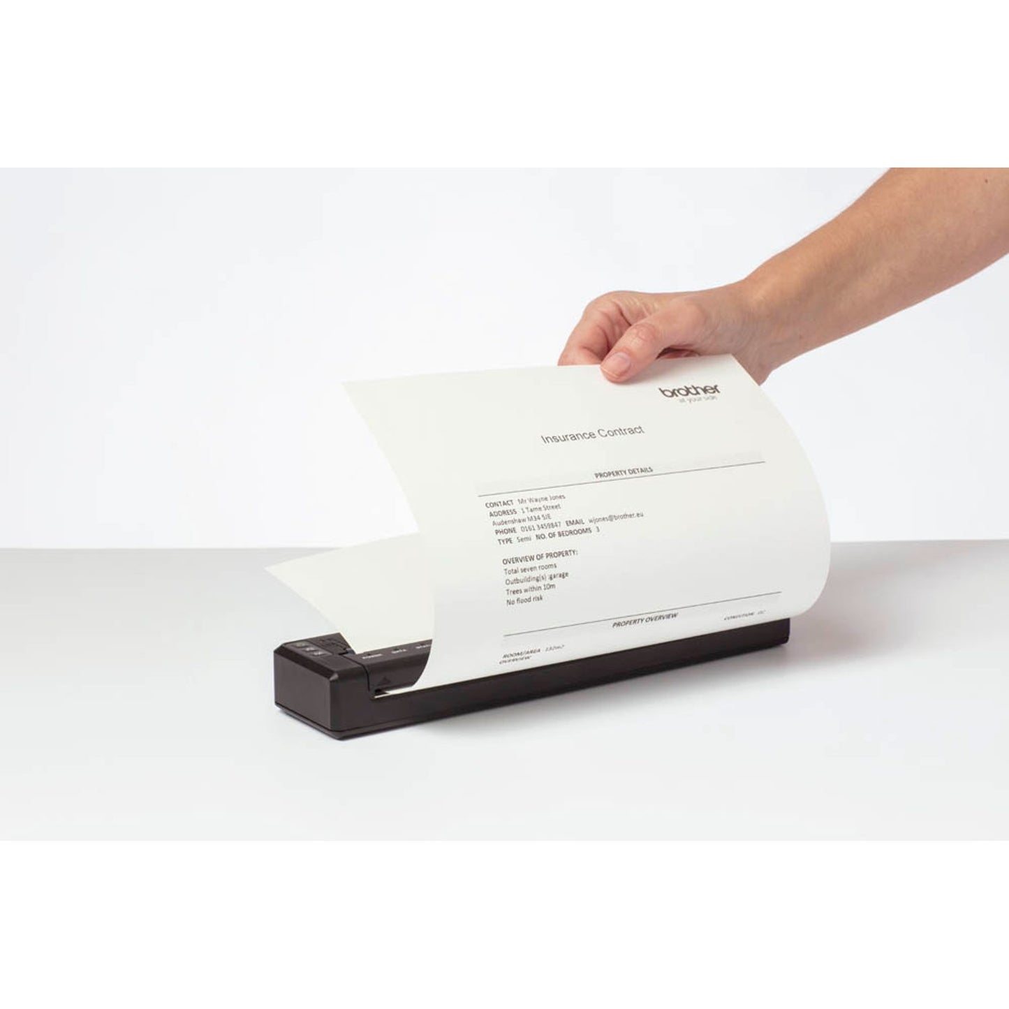 brother PJ-883 Mobiler Drucker schwarz | PJ883Z1