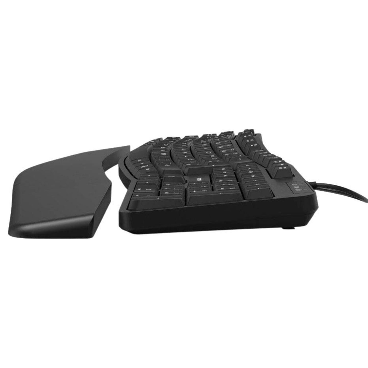 hama EKC-400 ergonomische Tastatur kabelgebunden schwarz | 182630