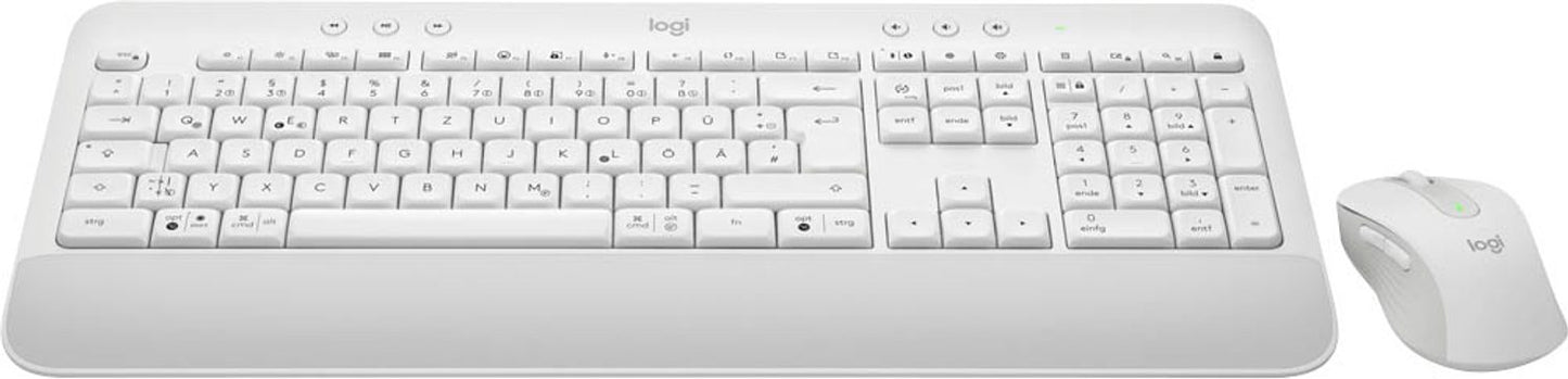 Logitech Signature MK650 Combo for Business Tastatur-Maus-Set kabellos