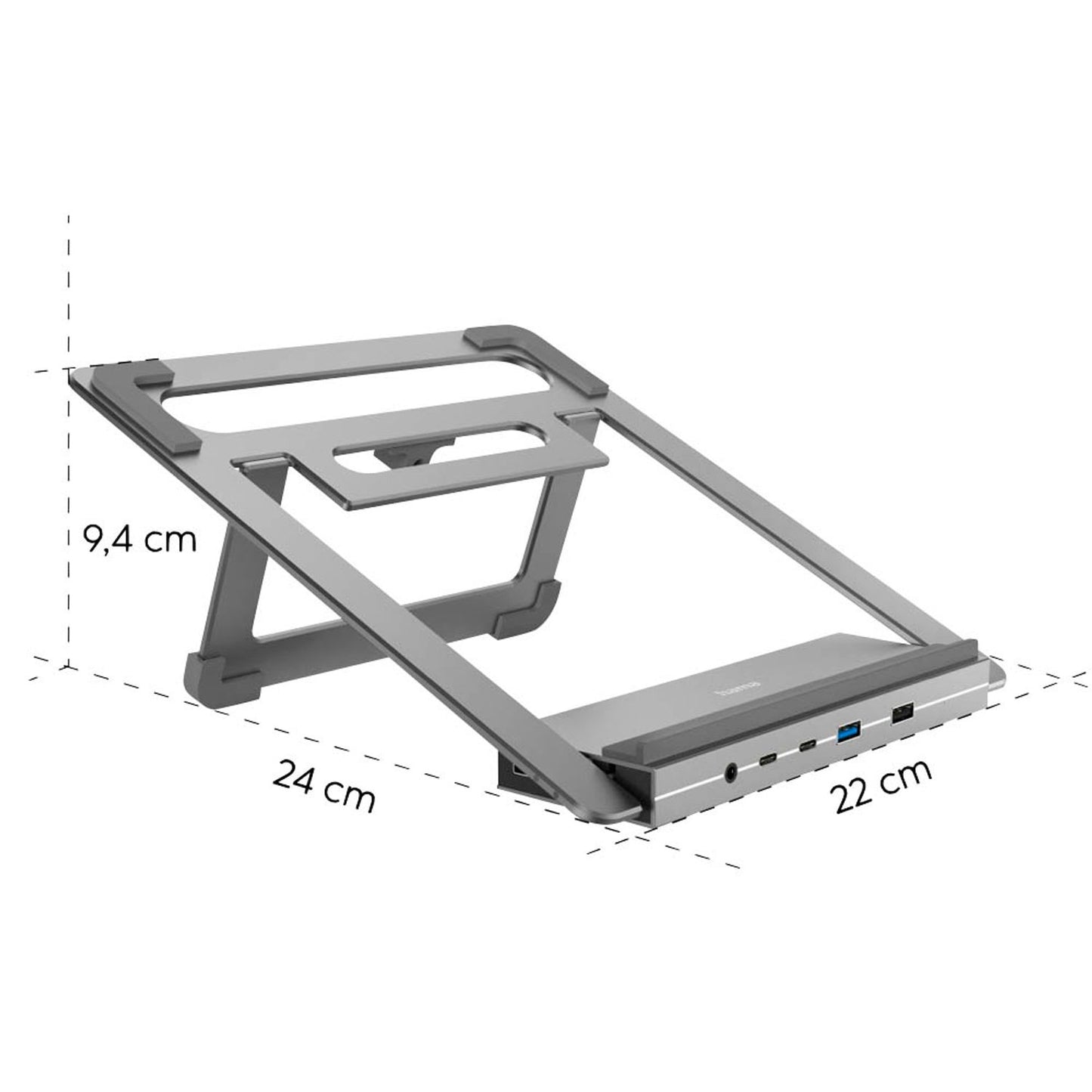 hama Dockingstation mit Notebook-Ständer Connect2Office Stand | 200139