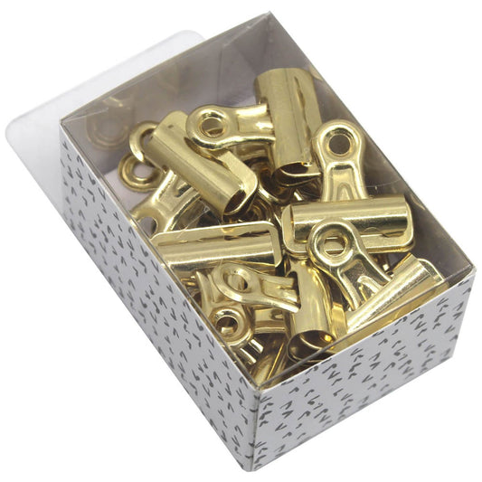 artoz Briefklemmer gold 2,5 cm | 144500-55 | 1 Pack = 12 St.