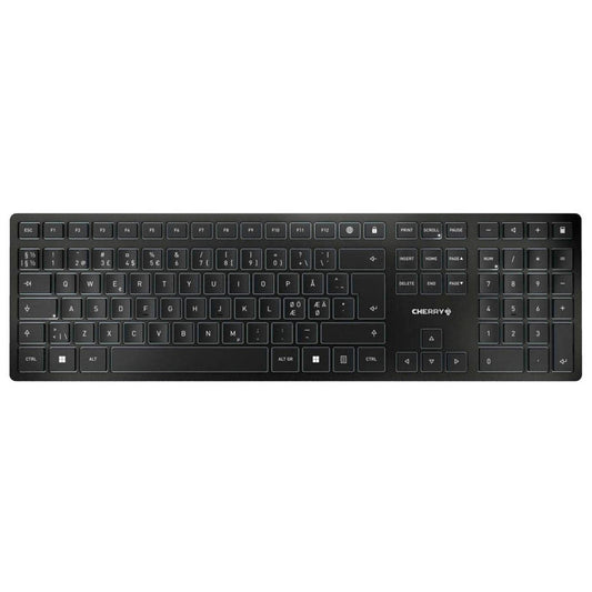 CHERRY KW 9100 SLIM Tastatur kabellos schwarz | JK-9100DE-2