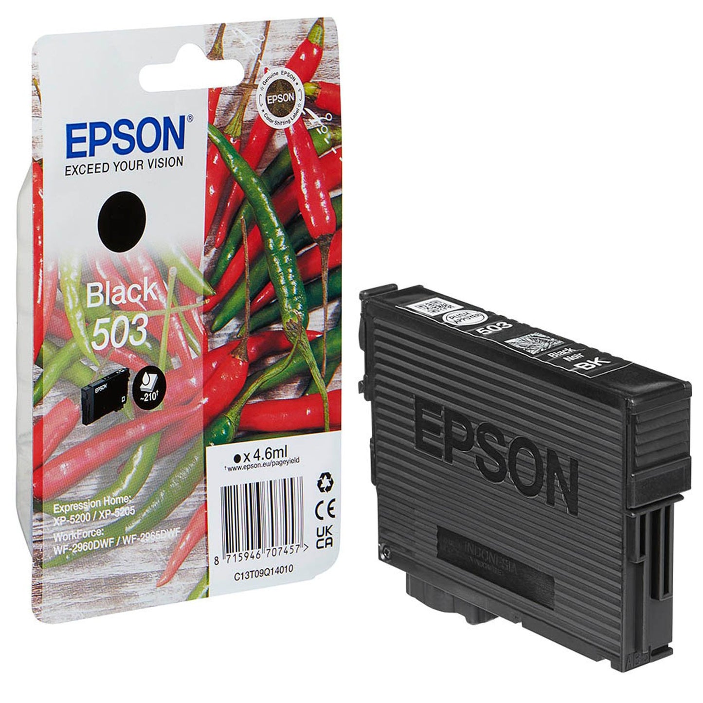 EPSON 503/T09Q14 schwarz Druckerpatrone | C13T09Q14010
