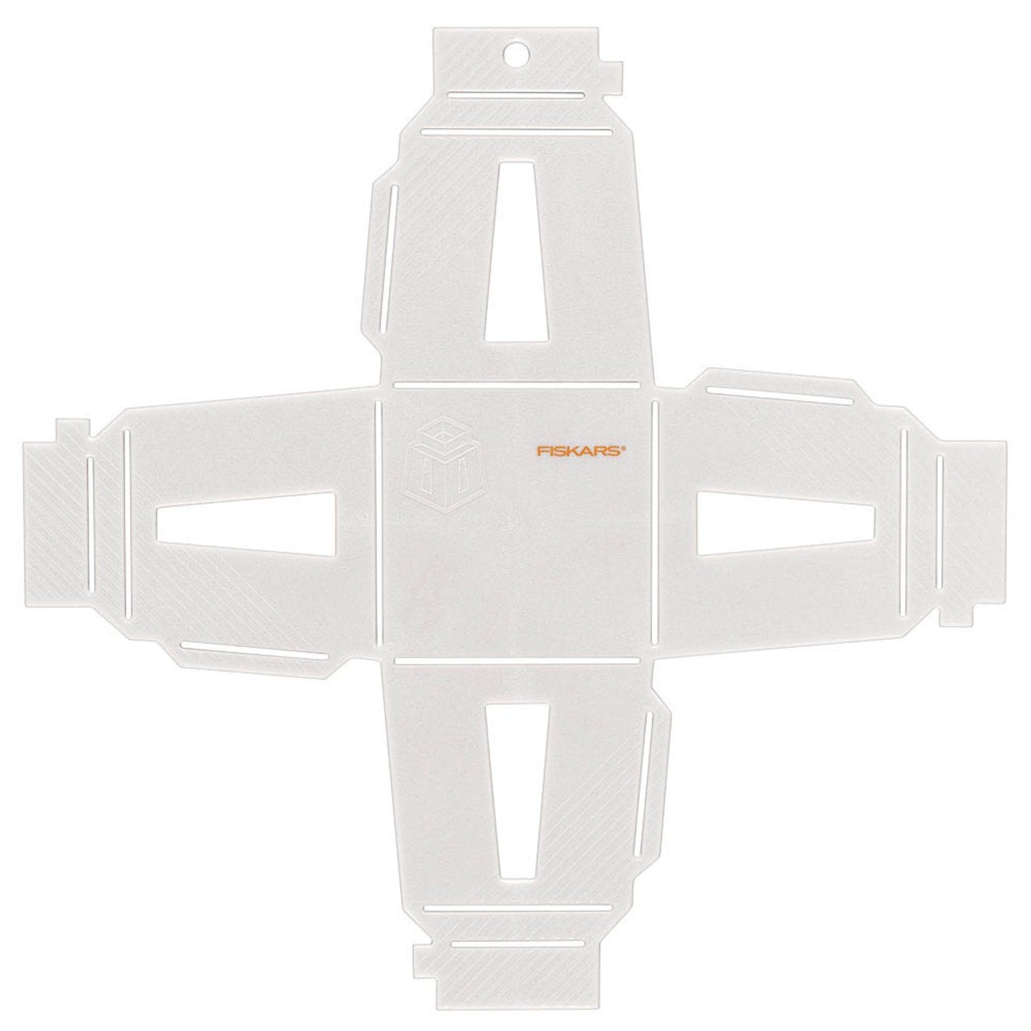FISKARS® Stanzschablone 3D Vorlage weiß
