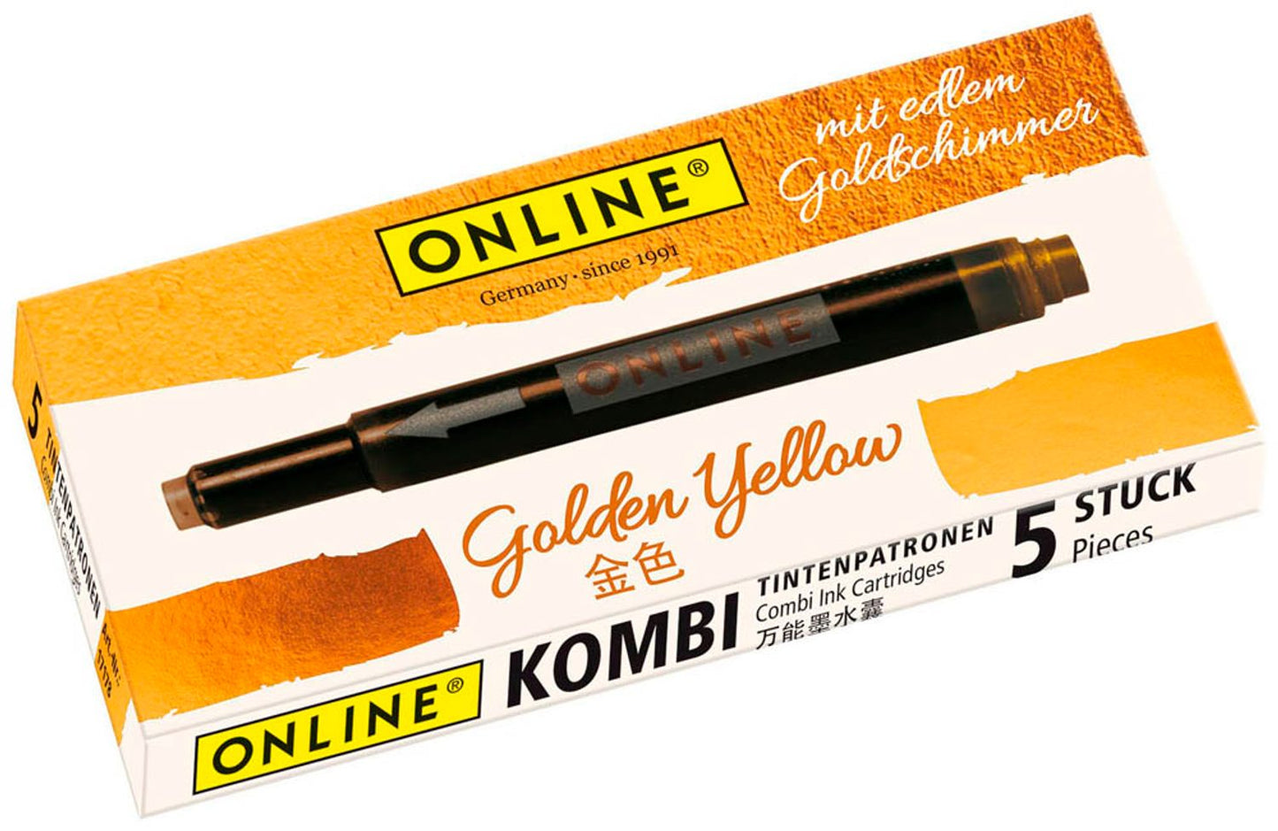 ONLINE® Tintenpatronen für Füller 5 St.