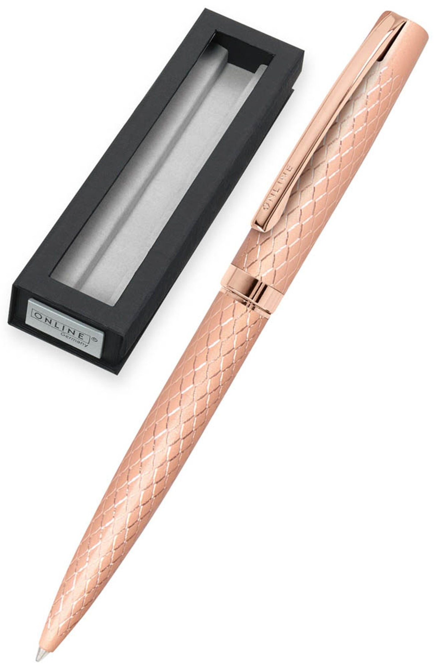 ONLINE® Kugelschreiber Eleganza Diamond, Schreibfarbe: schwarz, 1 St.