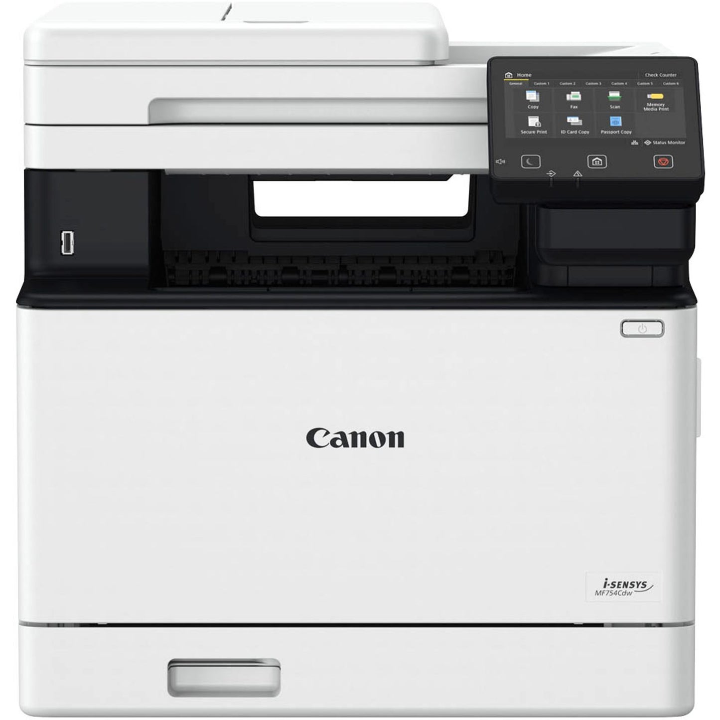 Canon i-SENSYS MF754Cdw 4 in 1 Farblaser-Multifunktionsdrucker grau | 5455C009