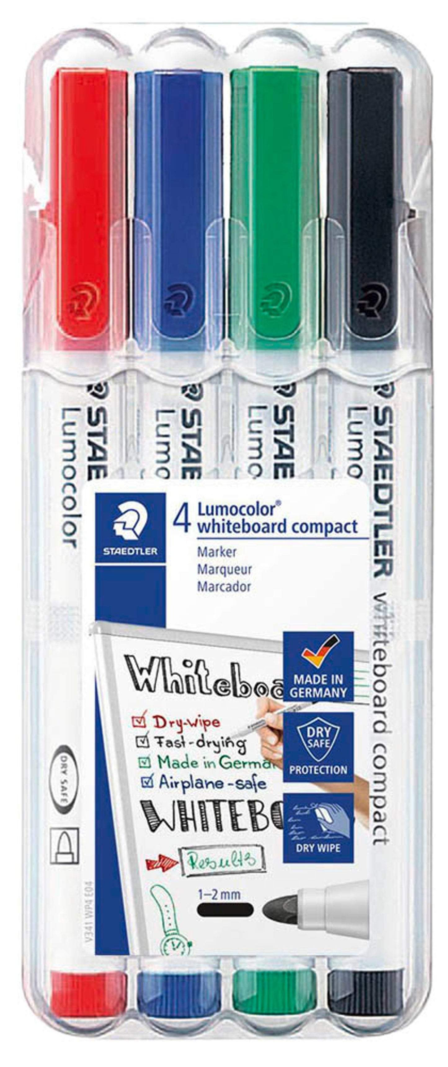 STAEDTLER compact Whiteboard-Marker 1,0 - 2,0 mm,