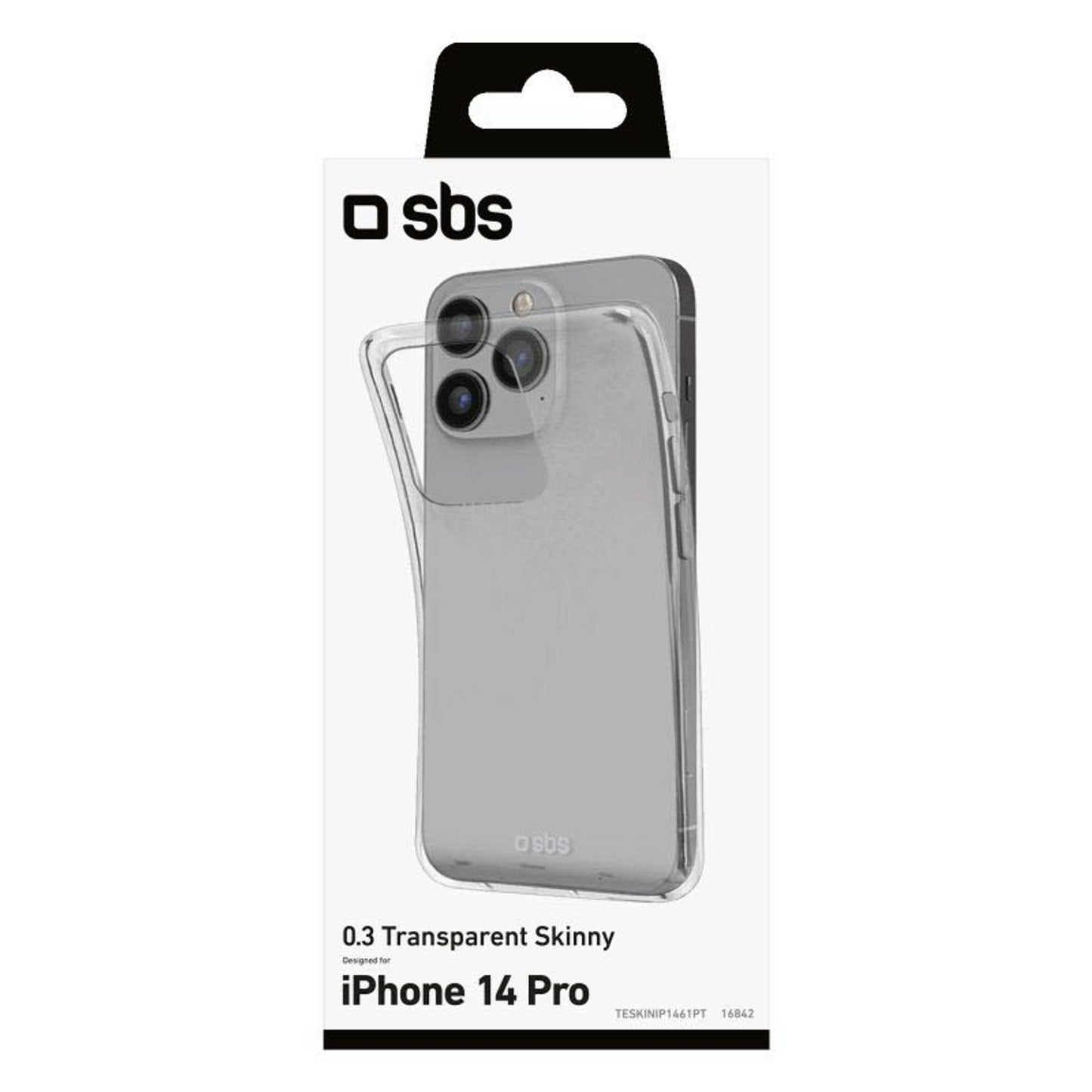 sbs Handy-Cover für Apple iPhone 14 Pro transparent | TESKINIP1461PT