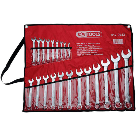 KS TOOLS® Ring-Maulschlüssel-Satz 21-teilig | 517.0043
