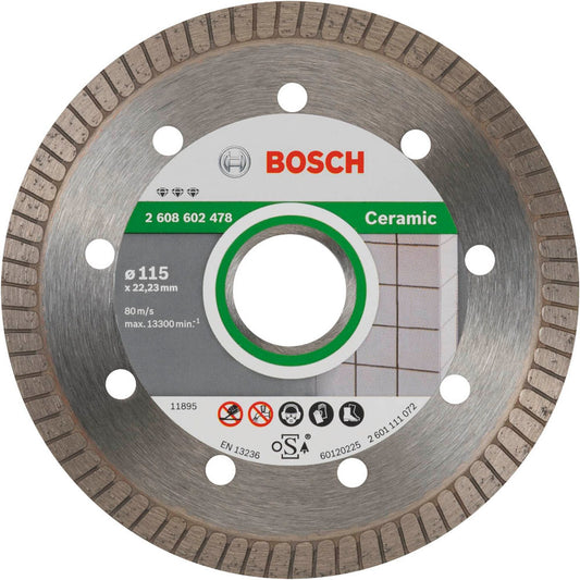 BOSCH Diamant-Trennscheibe Best Ceramic Extra-Clean Turbo | 2608602478