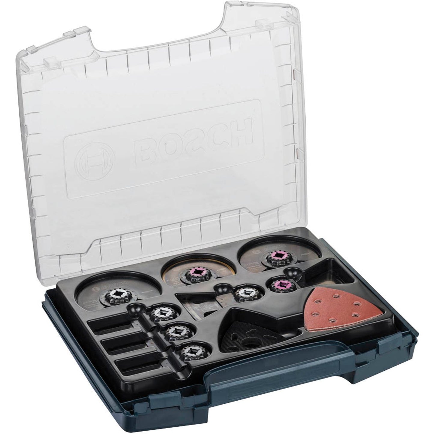 BOSCH i-BOXX Pro-Set Innenausbau Schleif- und Sägeblätter-Set 34-teilig | 2608662013