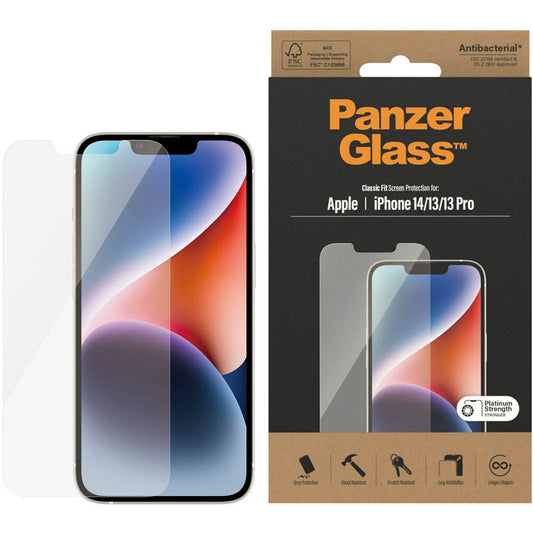 PanzerGlass™ Display-Schutzglas für Apple iPhone 13, iPhone 13 Pro, iPhone 14 | 2767