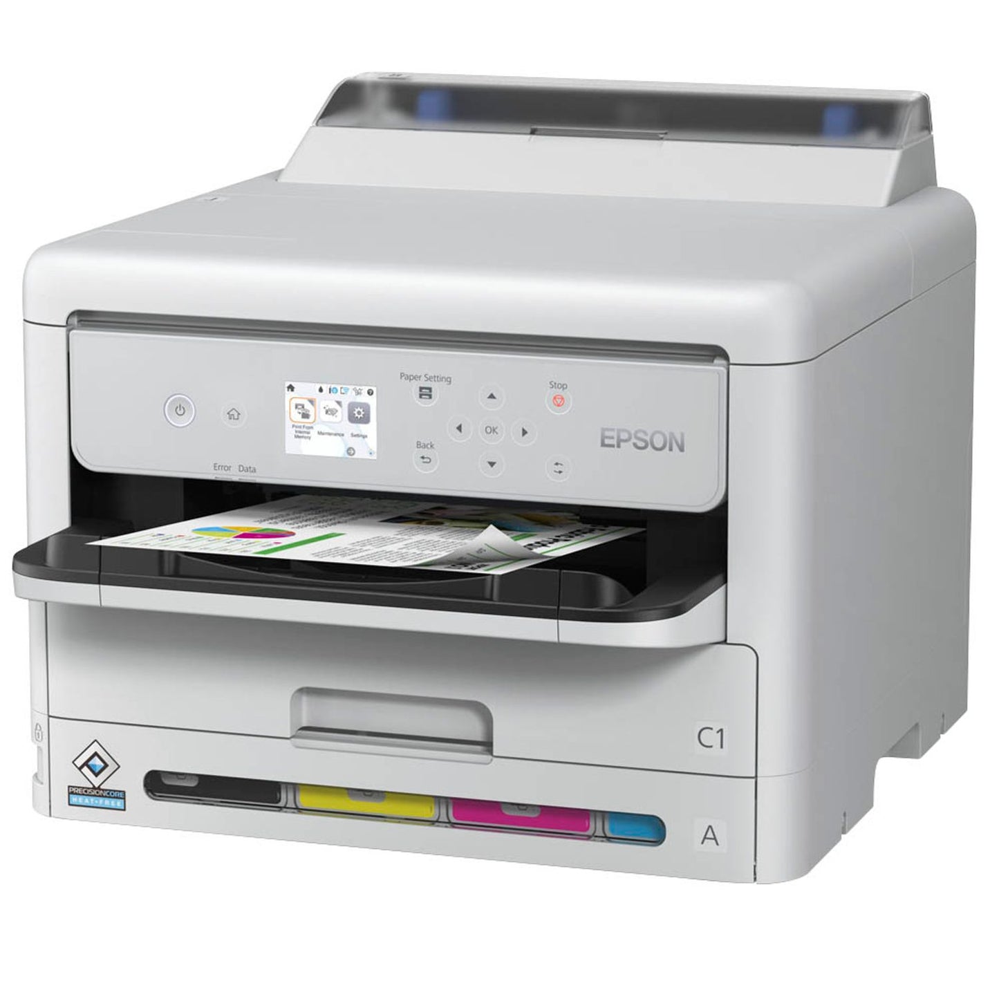EPSON WorkForce Pro WF-C5390DW Tintenstrahldrucker grau | C11CK25401