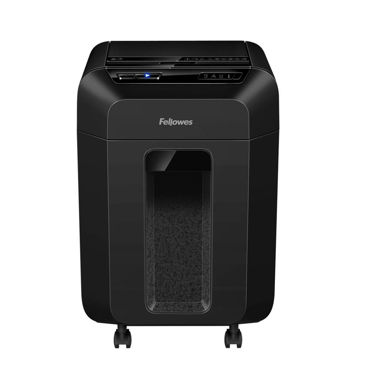 Fellowes AutoMax 90M Aktenvernichter mit Partikelschnitt P-4, 4 x 12 mm, bis , schwarz | 4633601