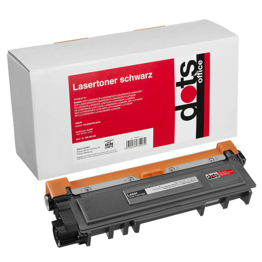 dots schwarz Toner kompatibel zu brother TN-2320 | 1261,3000-DOTS