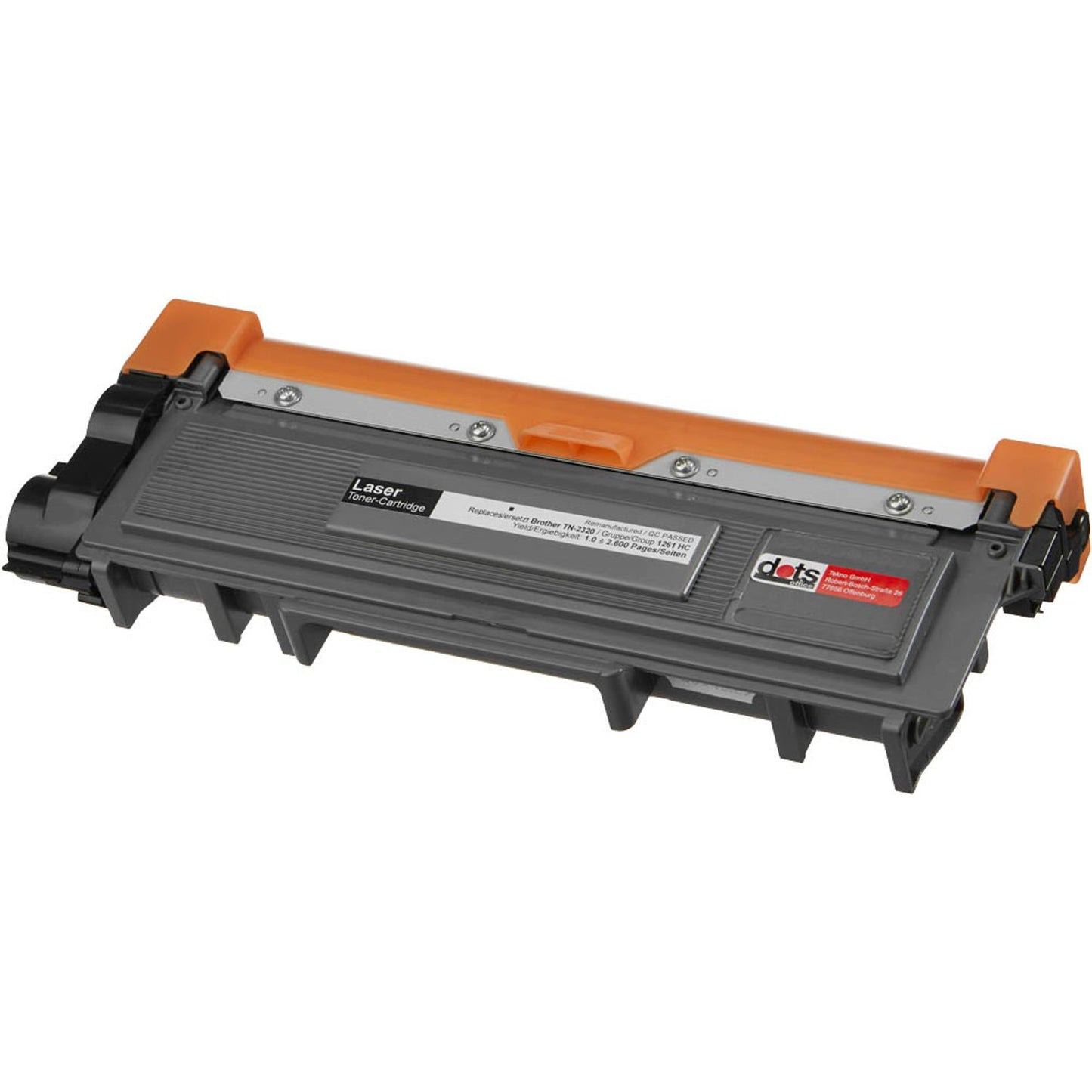 dots schwarz Toner kompatibel zu brother TN-2320 | 1261,3000-DOTS