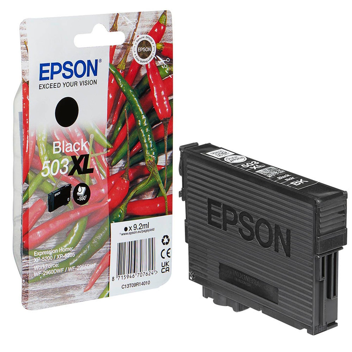 EPSON 503XL/T09R14 schwarz Druckerpatrone | C13T09R14010