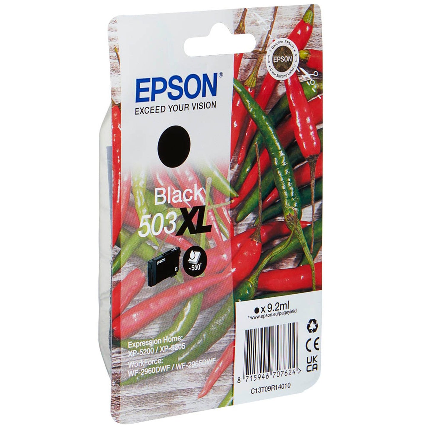 EPSON 503XL/T09R14 schwarz Druckerpatrone | C13T09R14010