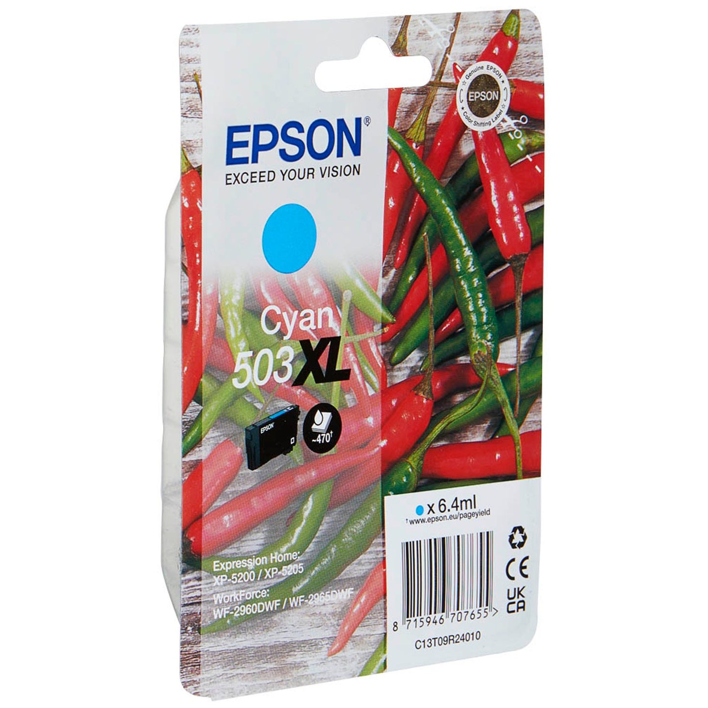 EPSON 503XL/T09R24 cyan Druckerpatrone | C13T09R24010