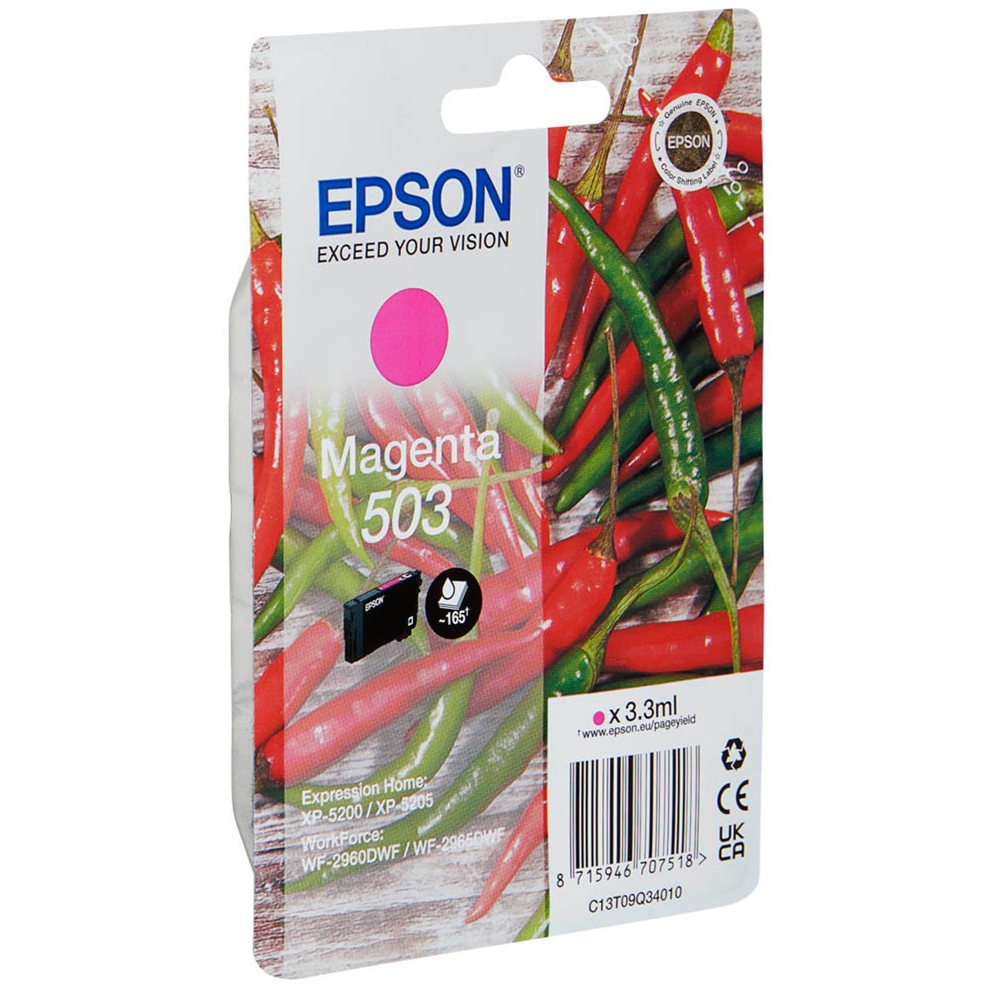 EPSON 503/T09Q34 magenta Druckerpatrone | C13T09Q34010